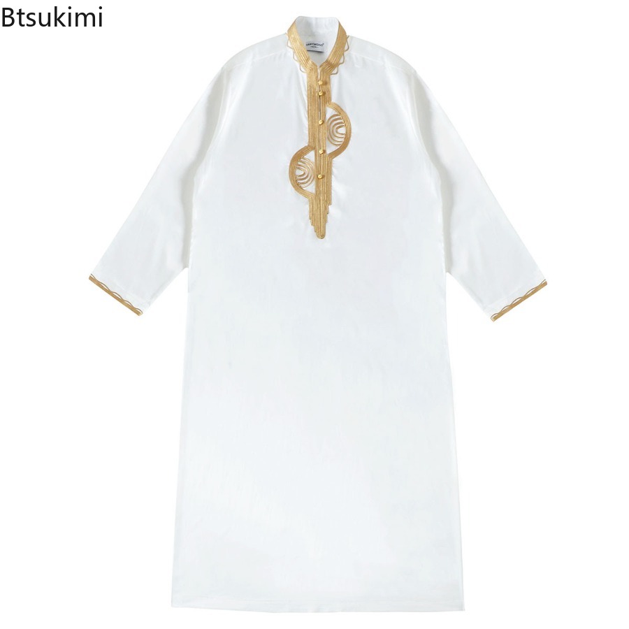 Men'S Fashion Kurta - Middle East Muslim Men Clothes Loose