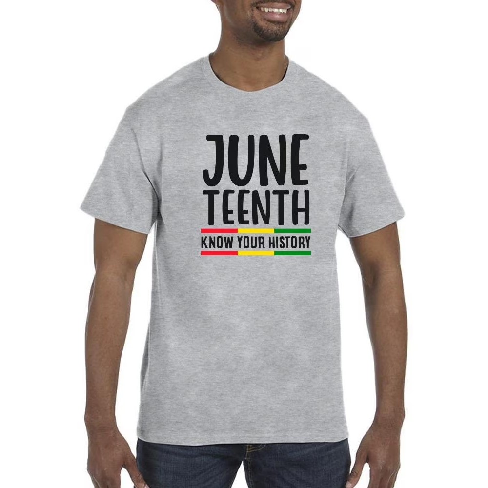 Men'S Fashion History - Juneteenth Know Your History Graphic Men's