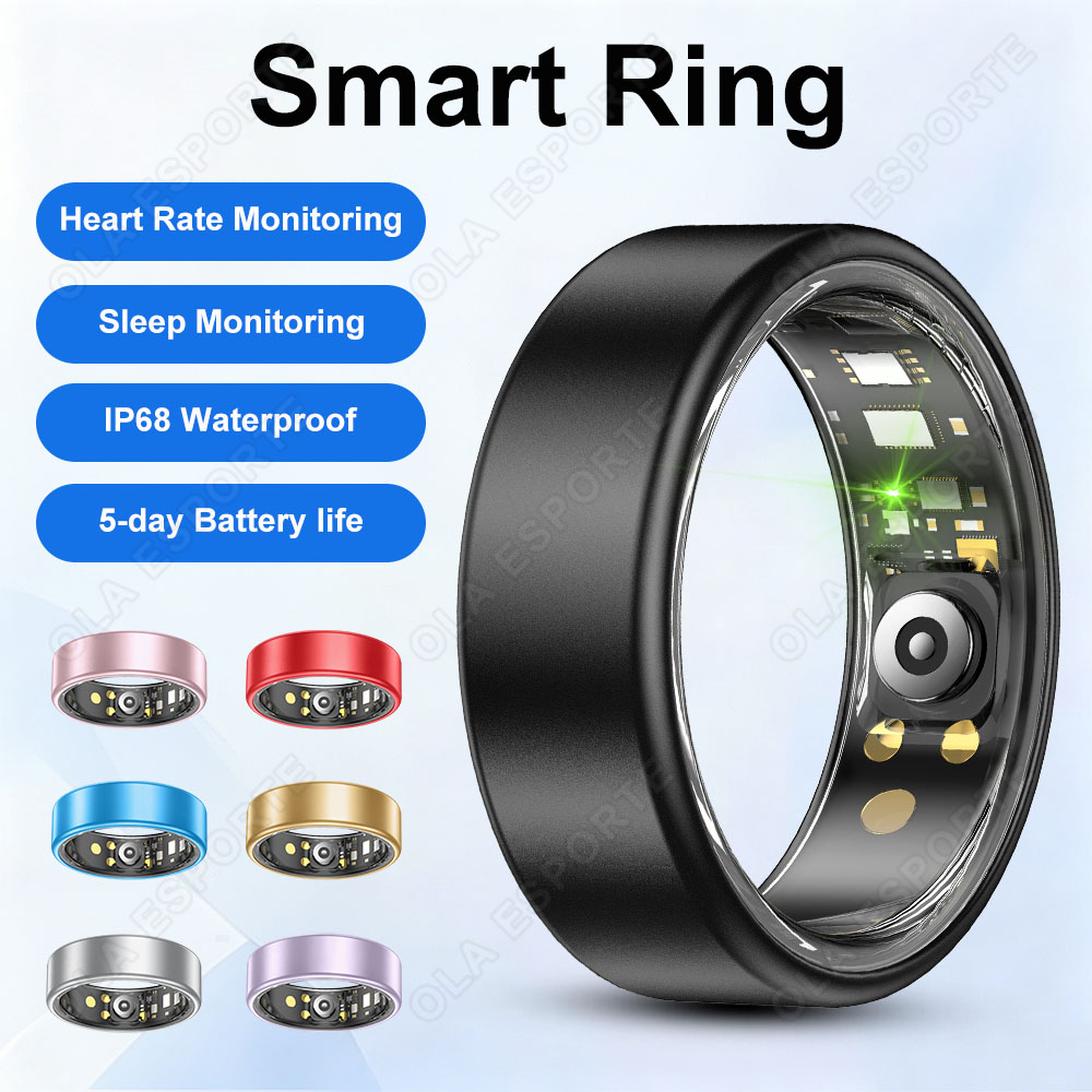 Men'S Fashion Rings - 2026 New Smart Ring with Charging