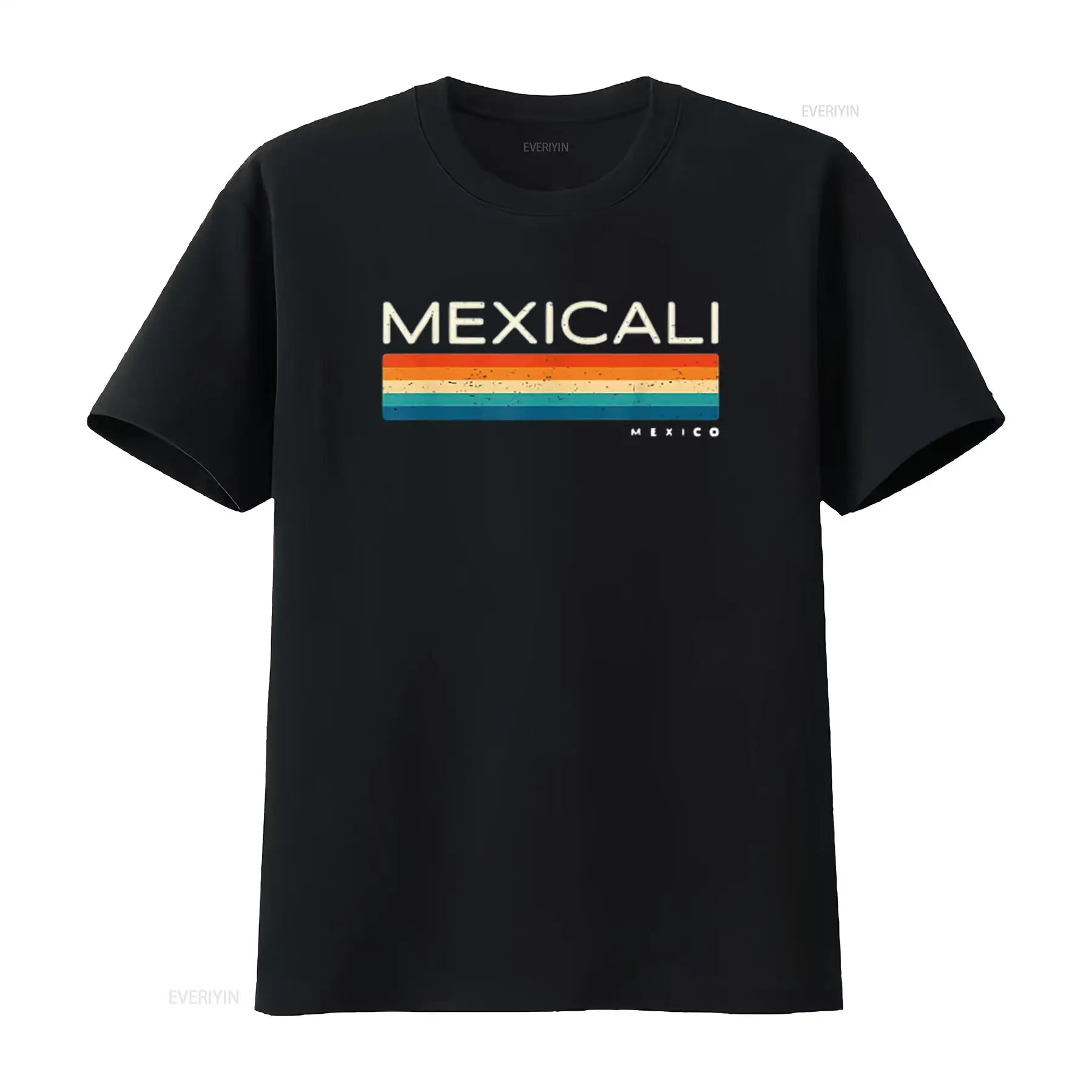 Mens Fashion Mexicali - Mexicali Mexico Retro Design Womens T