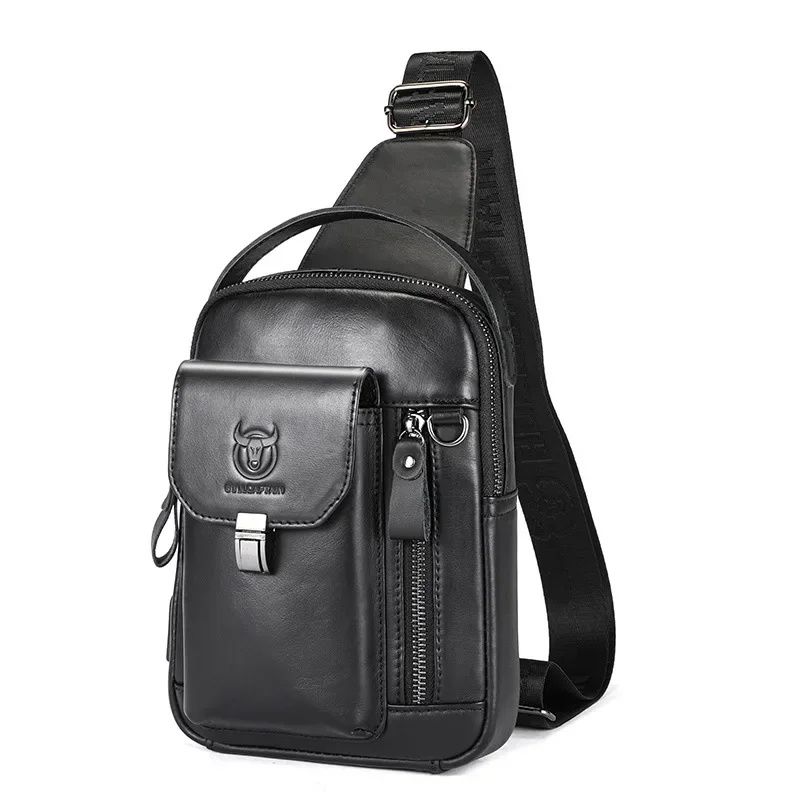 Mens Fashion Blog - 2024 New Men's Bag 100% Cowhide