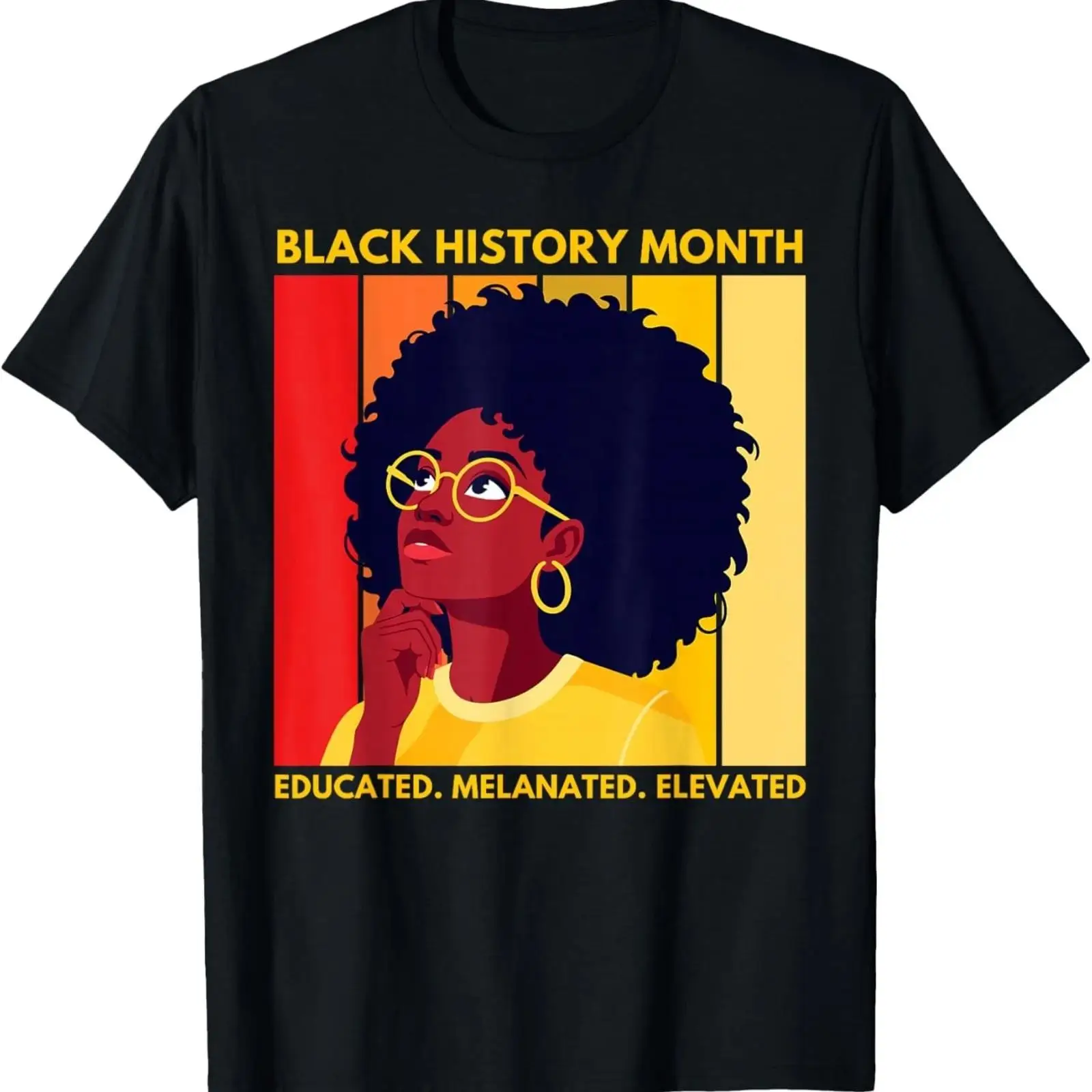 Men'S Fashion History - Black History Month African American T