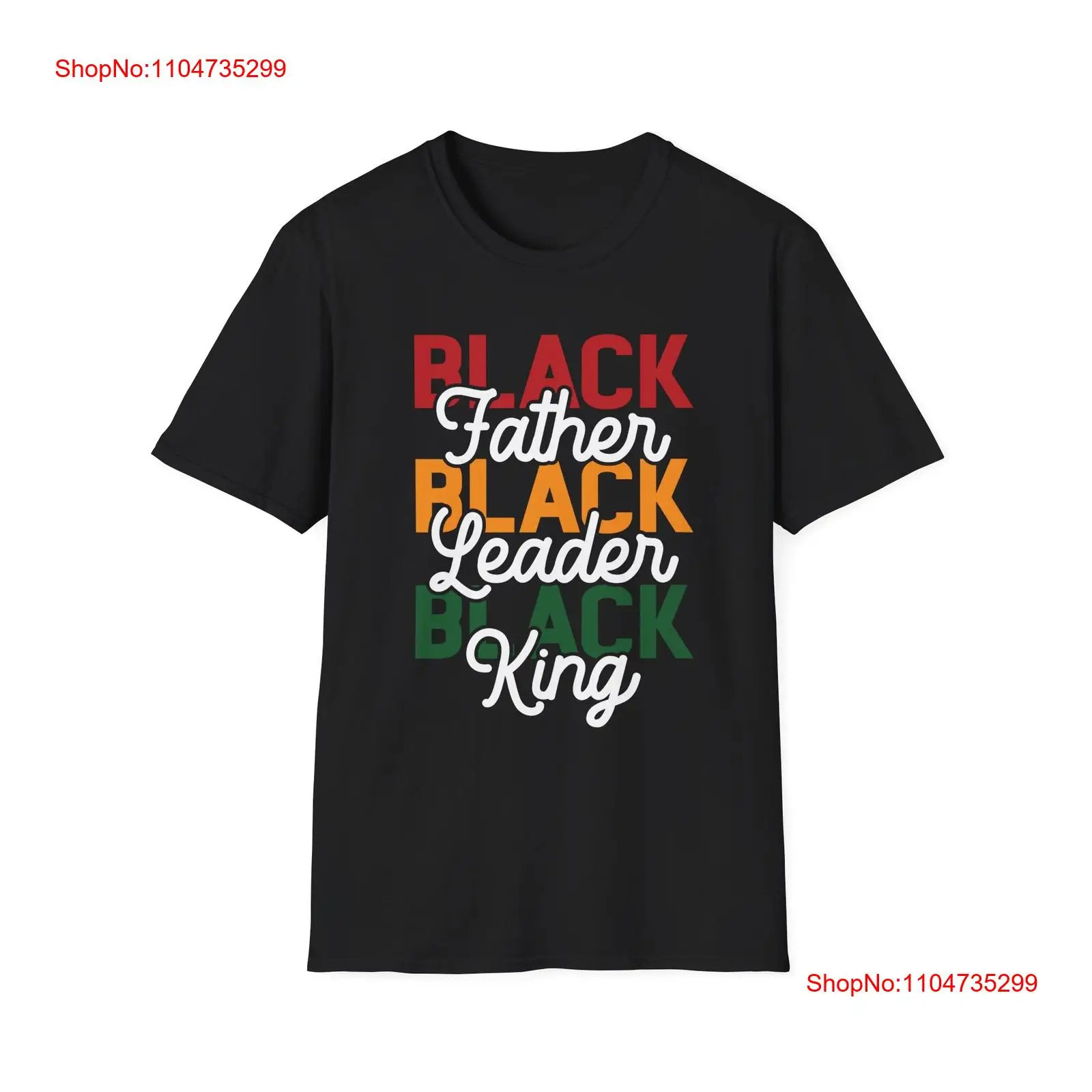 Men'S Fashion History - Black history month father t shirt