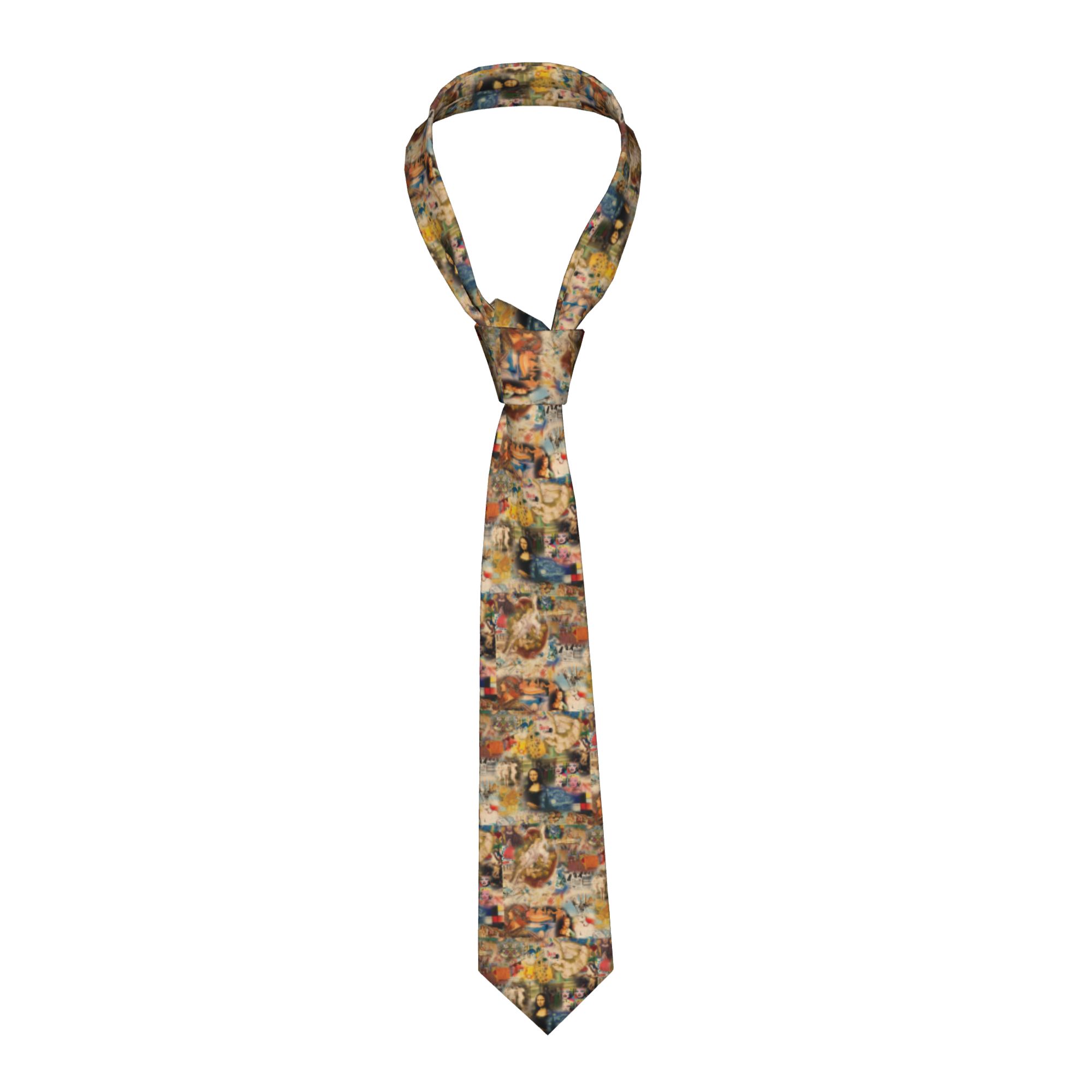Men'S Fashion History - Van Gogh History of Art Ties