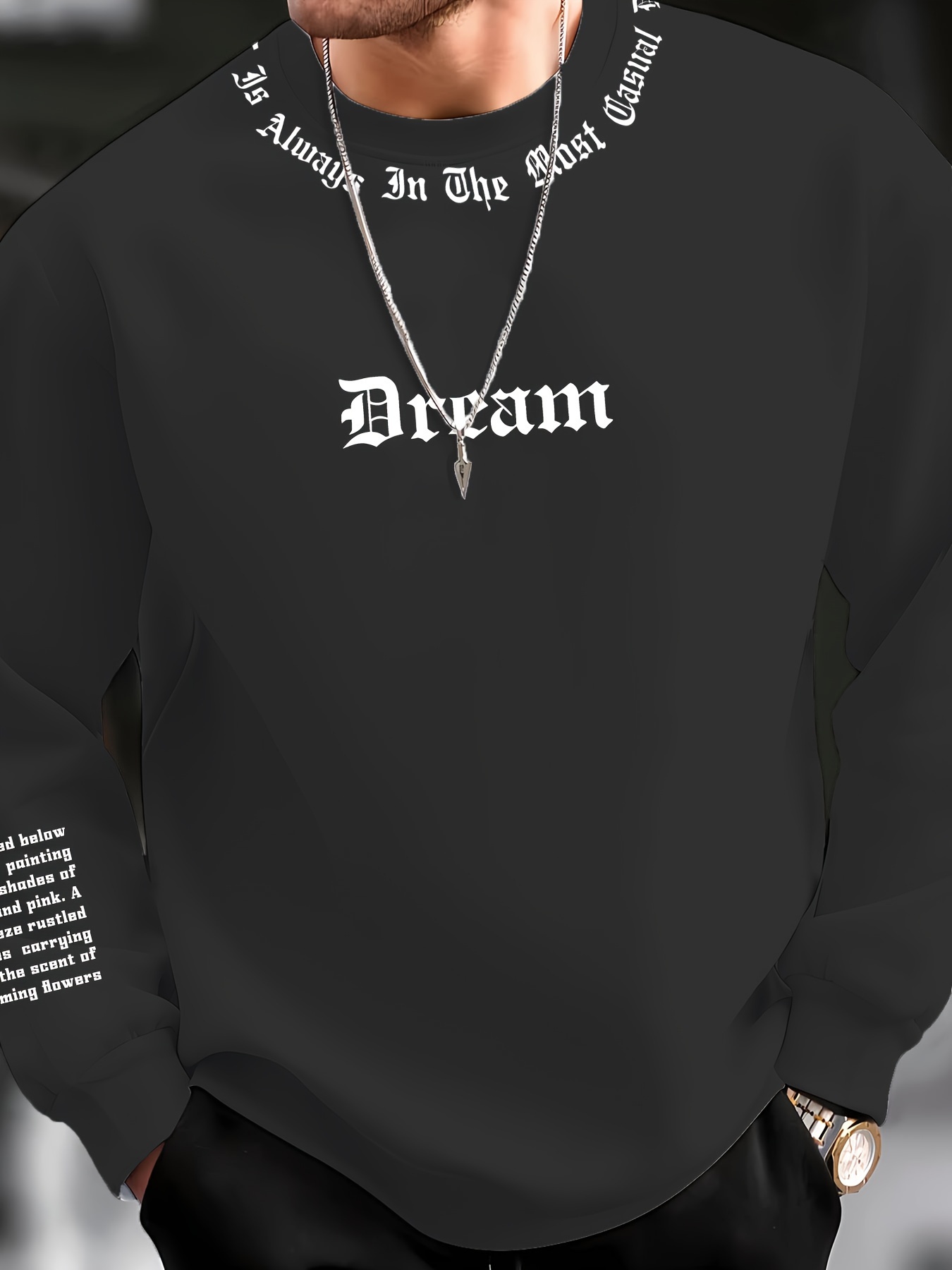 Mens Fashion Streetwear - Spring/Summer 2026 New Men's Hoodie with