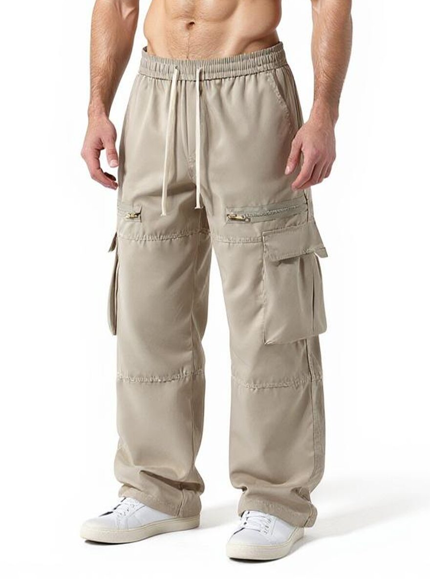Mens Fashion Cargo Pants - Spring and Autumn new fashion trendy