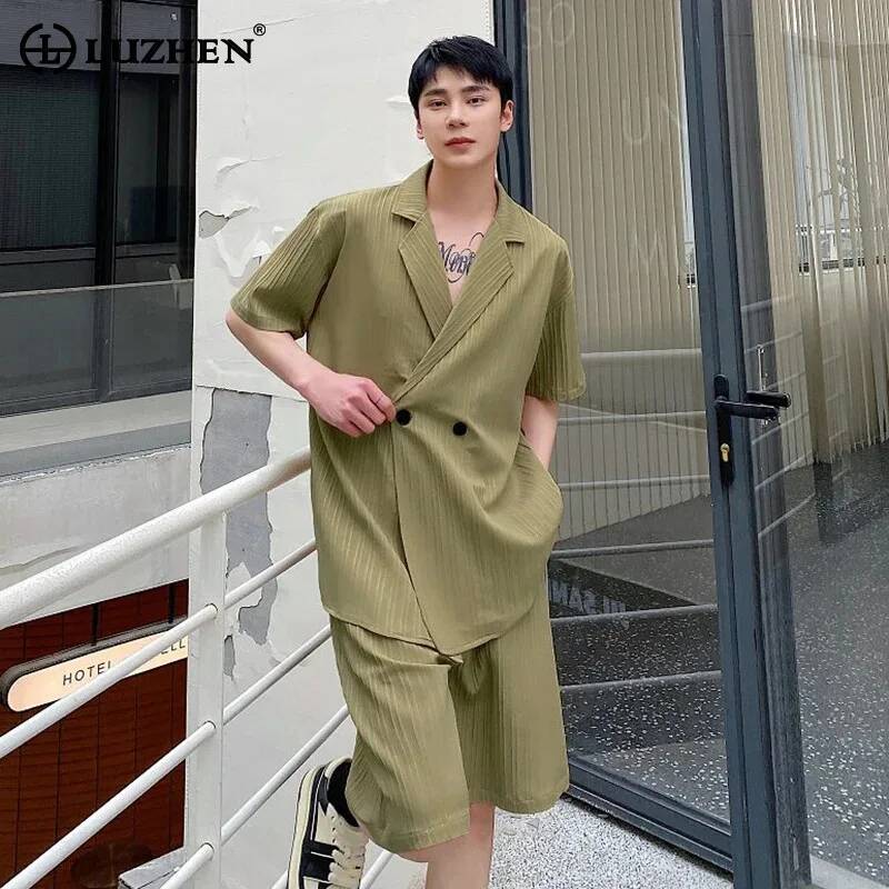 Men'S Fashion 2026 - LUZHEN Handsome Men's 2026 Summer Solid