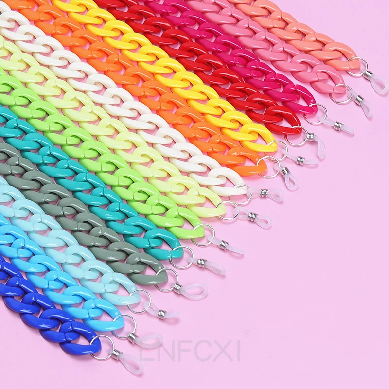 Mens Fashion Reading Glasses - JNPCXI Fashion Acrylic Sunglasses Chains Lanyard