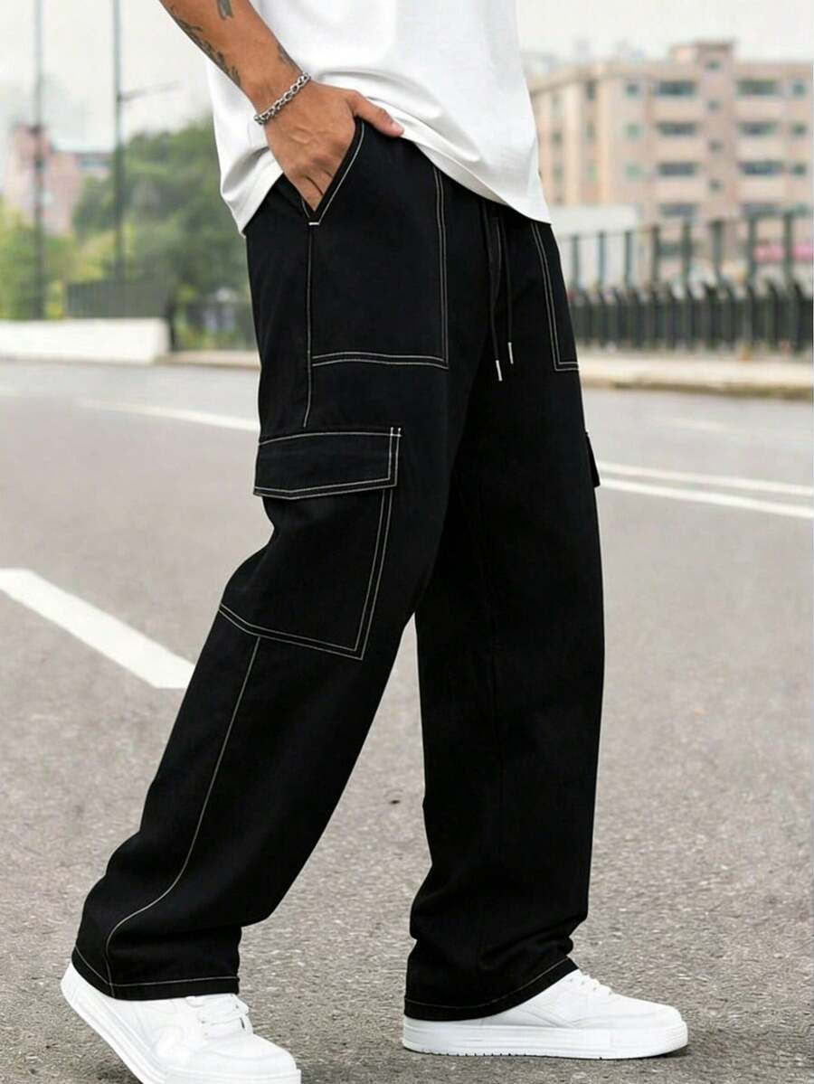 Men'S Fashion Trousers - Men's Outdoor Cargo Style Style Casual