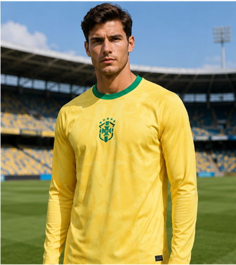 Men Fashion Upper - Brazil 2026 Commemorative Edition 3D Printed