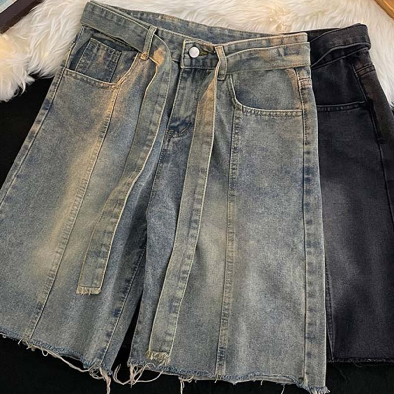 Summer Thin Fringed Denim Shor - đánh giá và giá Men'S Fashion Trousers