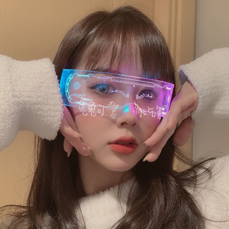 LED Luminous Colorful Sunglass - đánh giá và giá Men'S Fashion Glasses