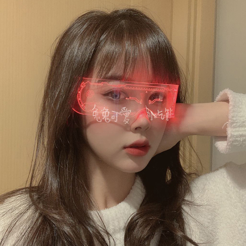 LED Luminous Colorful Sunglass - đánh giá và giá Men'S Fashion Glasses