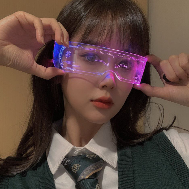 LED Luminous Colorful Sunglass - đánh giá và giá Men'S Fashion Glasses