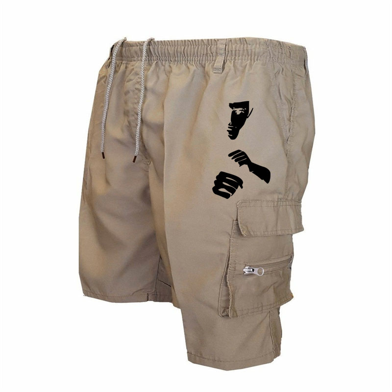 Fashion Print Workwear Shorts  - đánh giá và giá Mens Fashion Cargo Pants