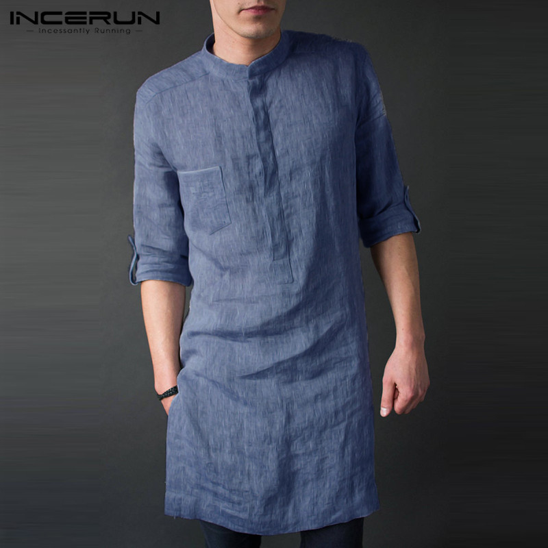 INCERUN Men's Long Sleeve Midi - đánh giá và giá Men'S Fashion Kurta