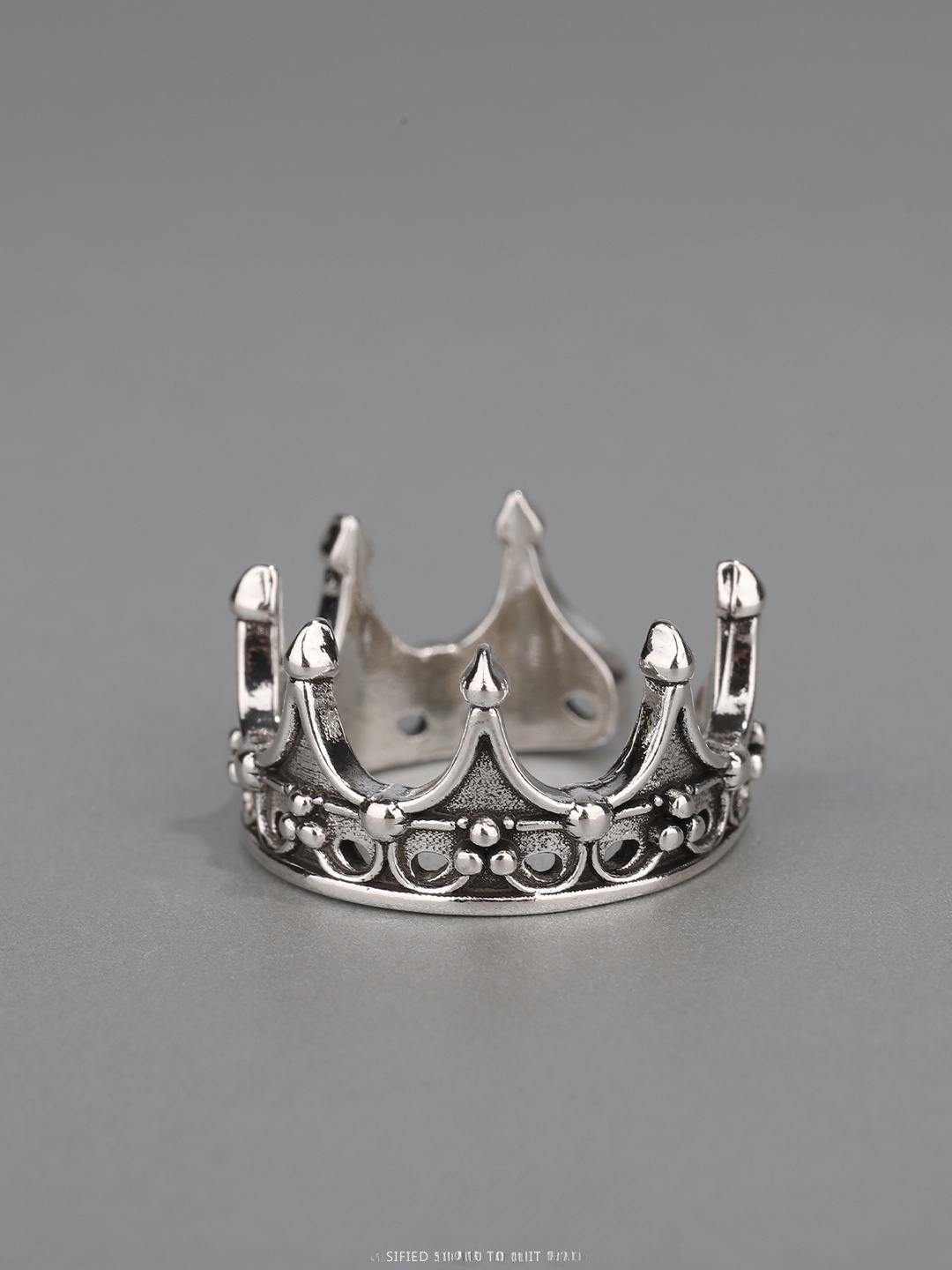 Gothic Crown Ring Adjustable O - đánh giá và giá Men'S Fashion Rings
