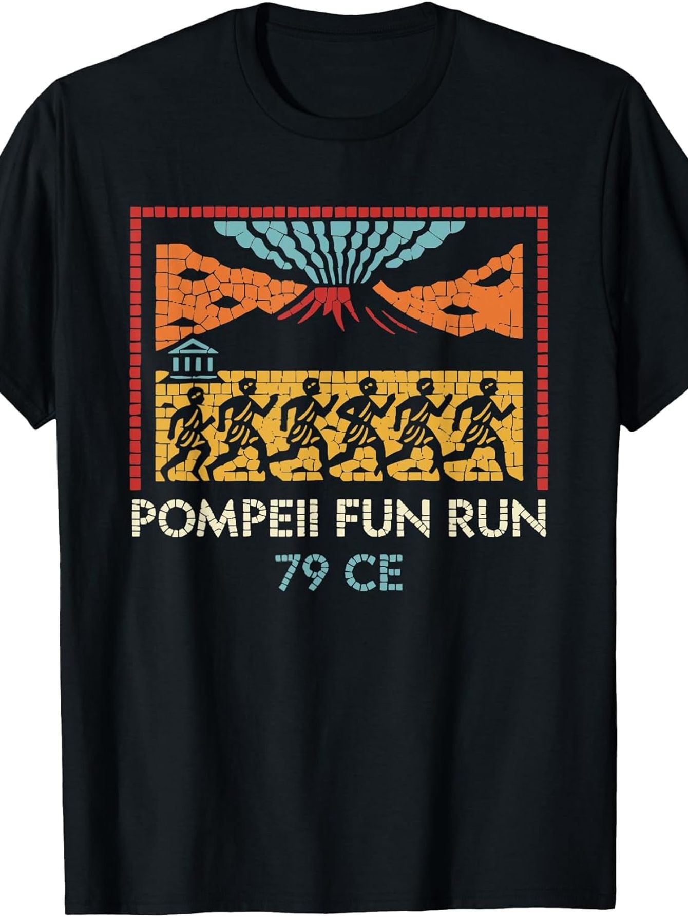 Pompeii Fun Run 79 CE Vintage  - đánh giá và giá Men'S Fashion History