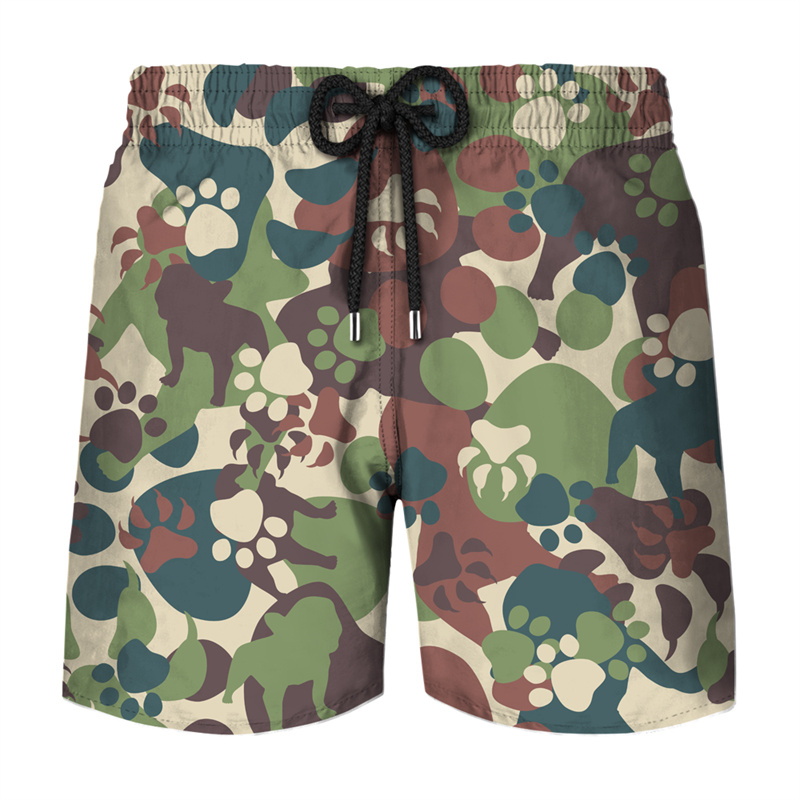 Fashion Camouflage Board Short - đánh giá và giá Mens Fashion Camo Pants
