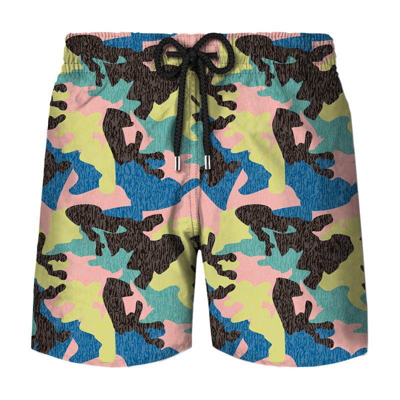 Fashion Camouflage Board Short - đánh giá và giá Mens Fashion Camo Pants