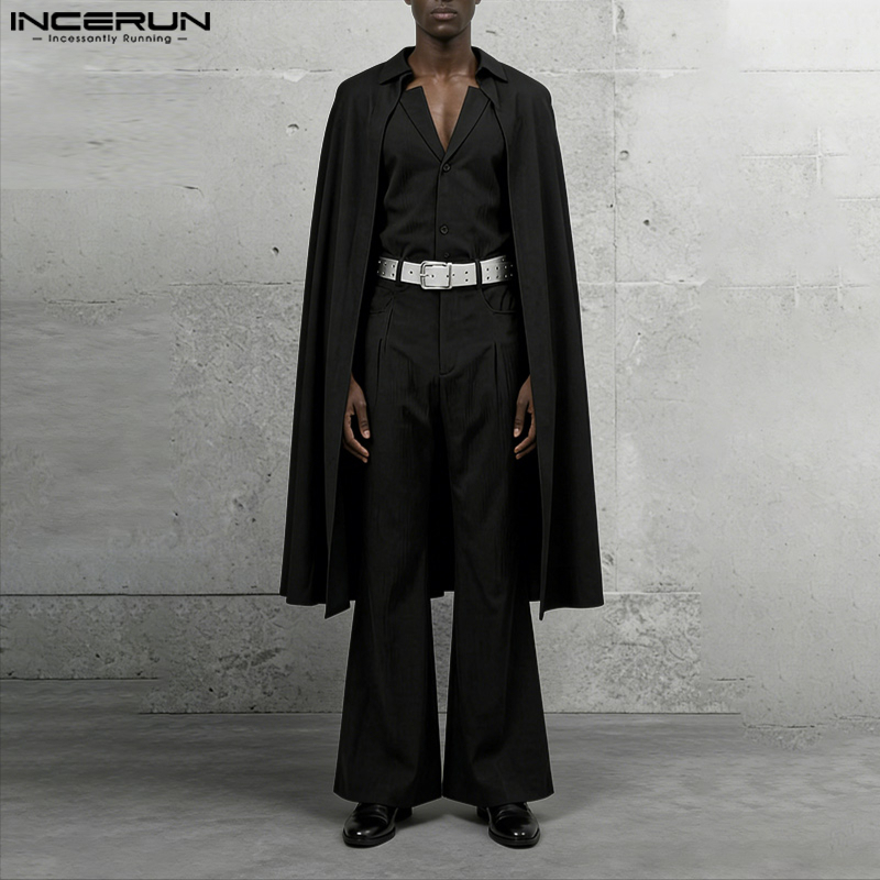INCERUN Men Sets Solid Color L - đánh giá và giá Mens Fashion Streetwear