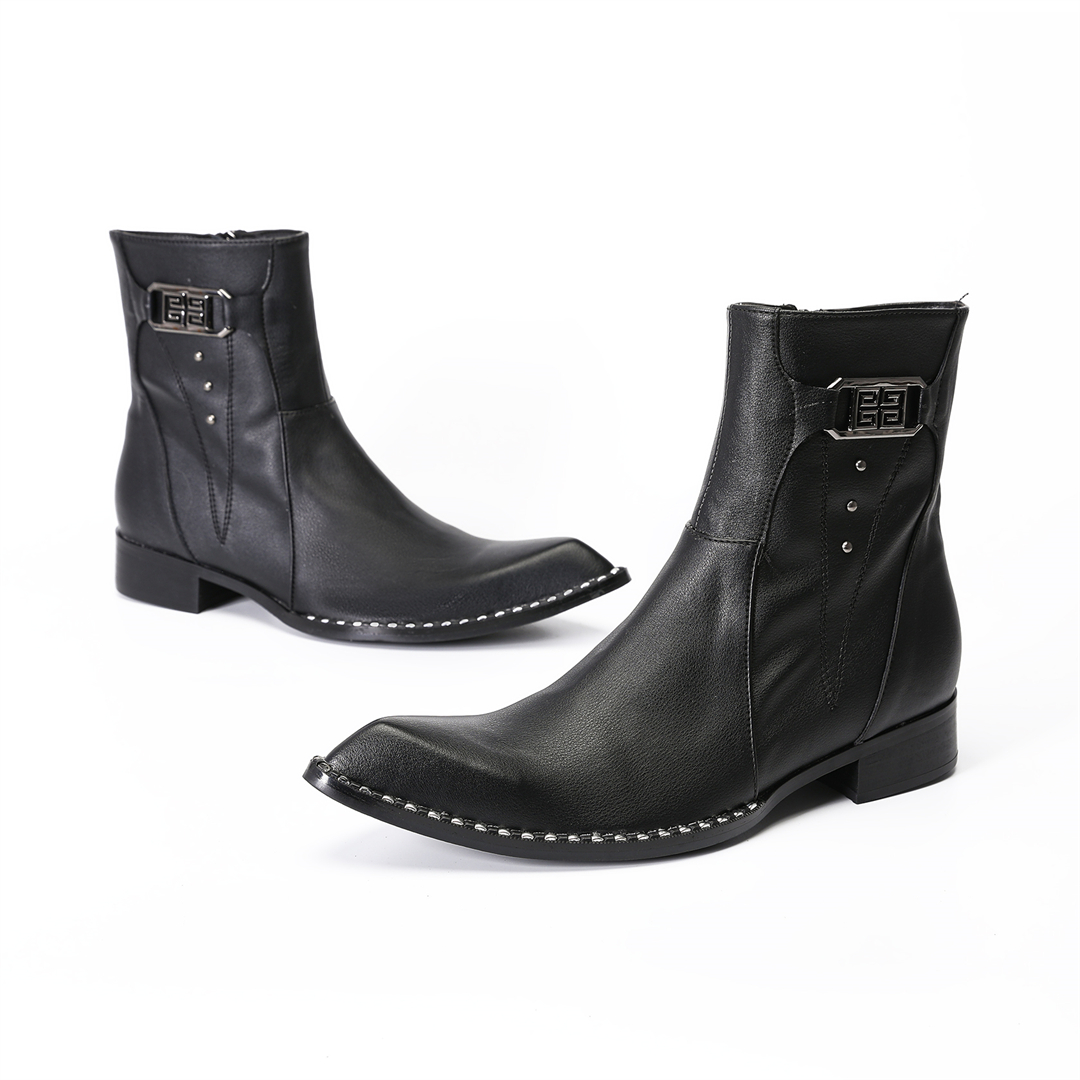 fashion black pointed toe men  - đánh giá và giá Men'S Fashion Formal