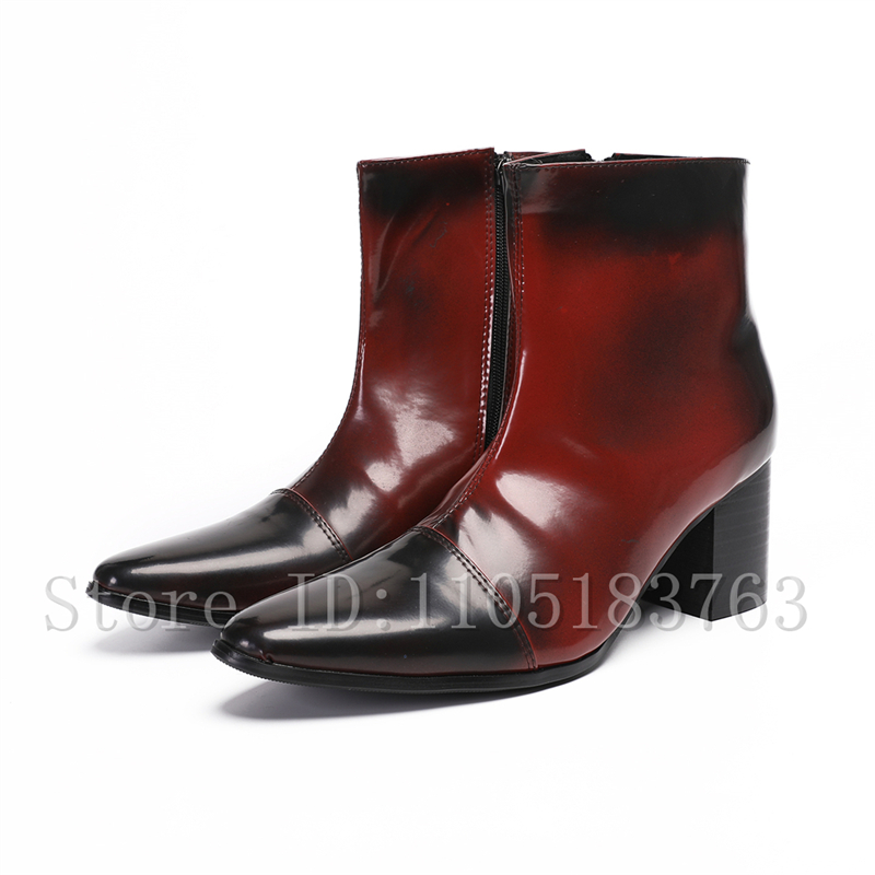 Men Fashion Gradient Color Ank - đánh giá và giá Men'S Fashion Formal