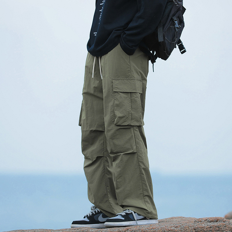 Men's Loose Cargo Pants Korean - đánh giá và giá Men'S Fashion Trousers