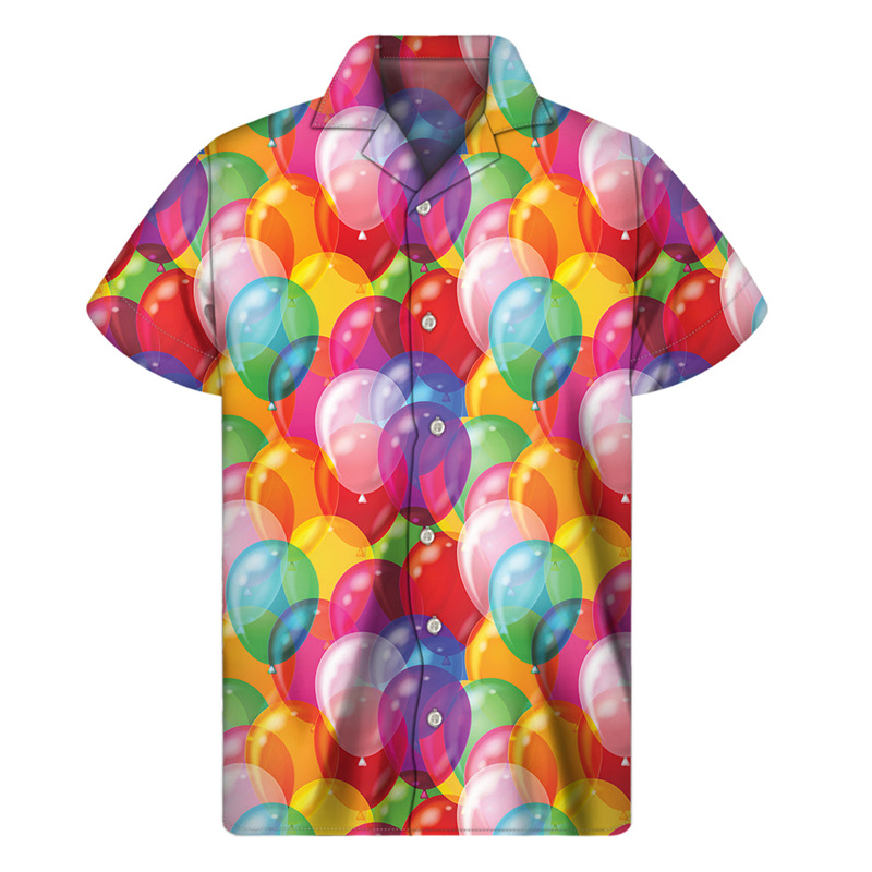 Cartoon Air Balloon 3D Print H - đánh giá và giá Men'S Fashion Lk