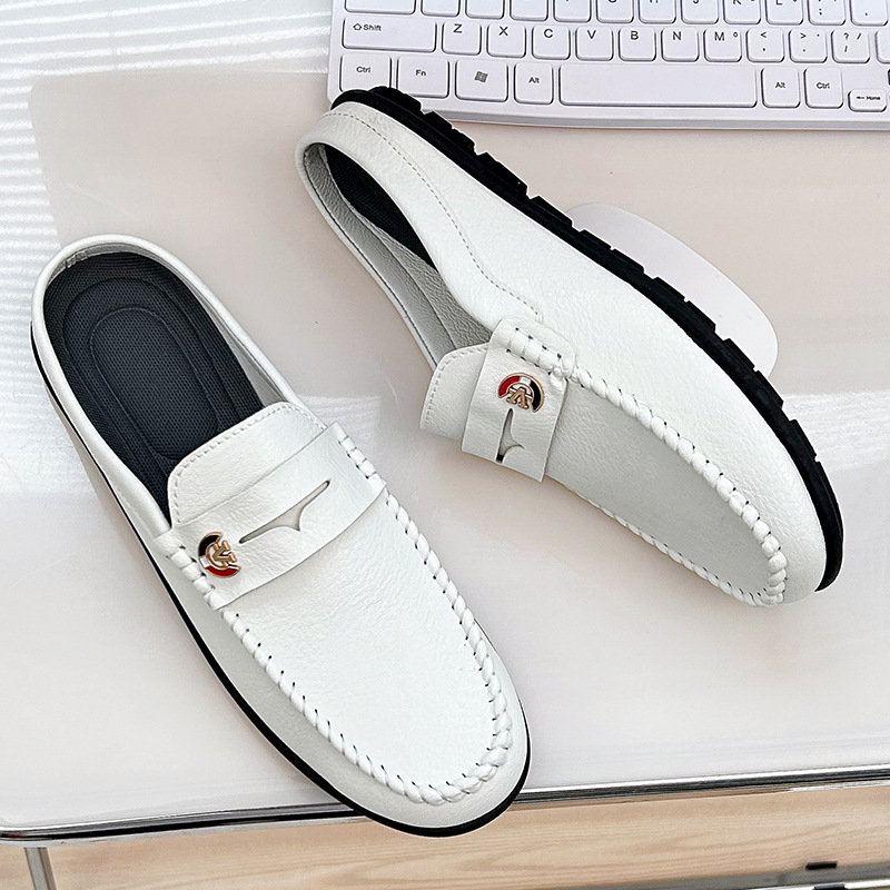 Men Slippers Fashion Leather L - đánh giá và giá Men'S Fashion Loafers Shoes
