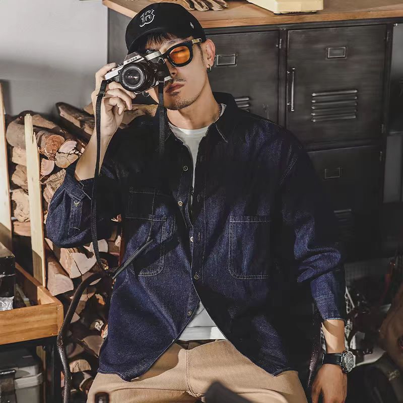 Mens American Retro Denim Jack - đánh giá và giá Mens Fashion Denim