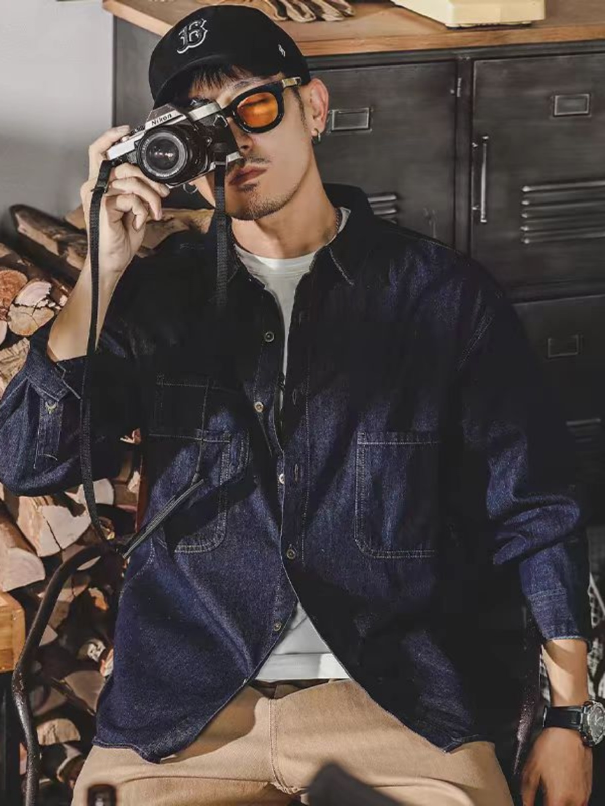 Mens American Retro Denim Jack - đánh giá và giá Mens Fashion Denim