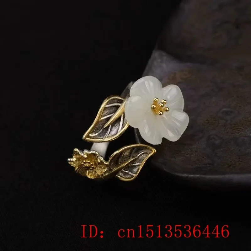 925 Silver White Hetian Jade F - đánh giá và giá Men'S Fashion Rings