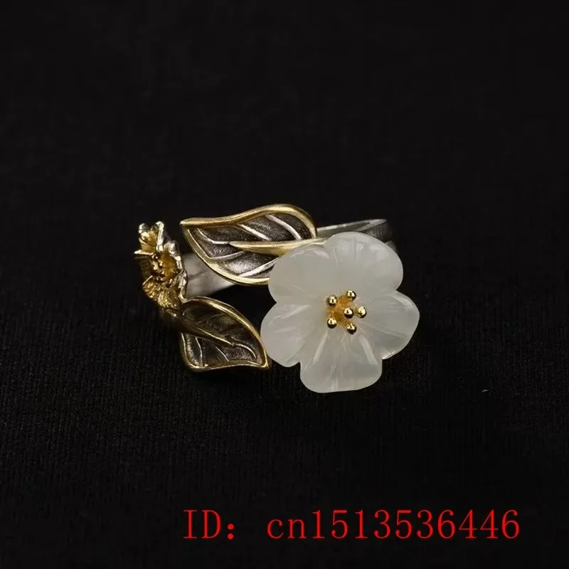 925 Silver White Hetian Jade F - đánh giá và giá Men'S Fashion Rings