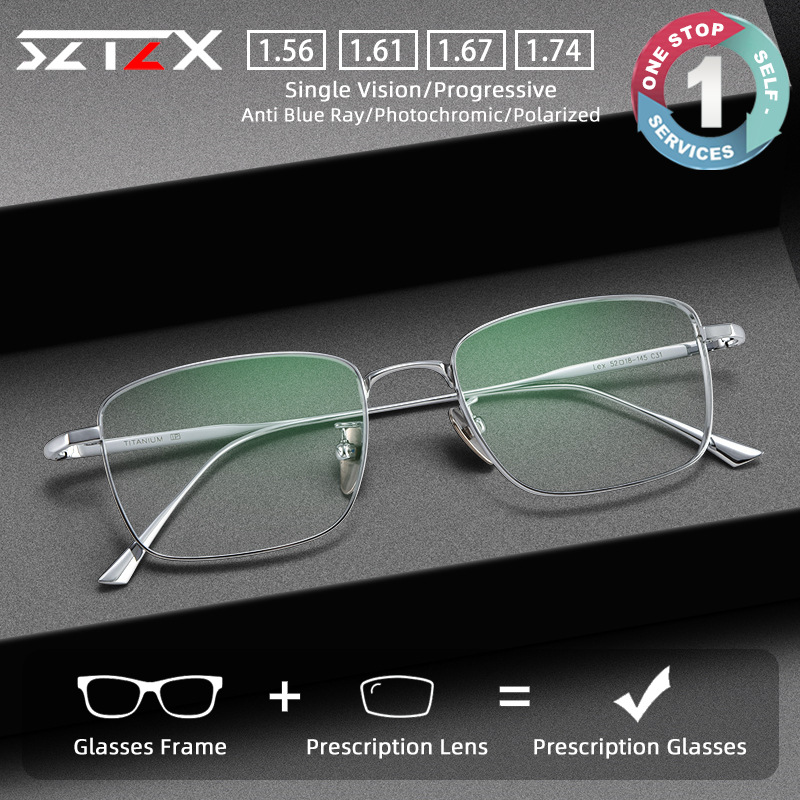 SZTZX Pure Titanium Wire Retro - đánh giá và giá Mens Fashion Reading Glasses