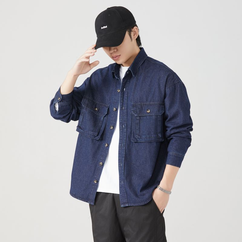 Pure Cotton Tooling Shirts Men - đánh giá và giá Mens Fashion Denim