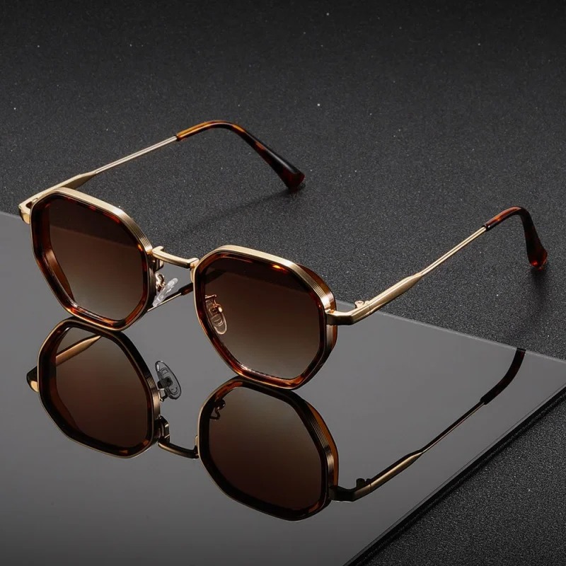 1 Pair Unisex Round Metal Fash - đánh giá và giá Men'S Fashion Glasses