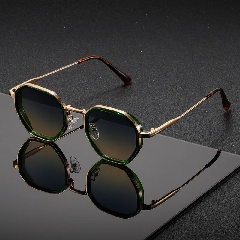 1 Pair Unisex Round Metal Fash - đánh giá và giá Men'S Fashion Glasses