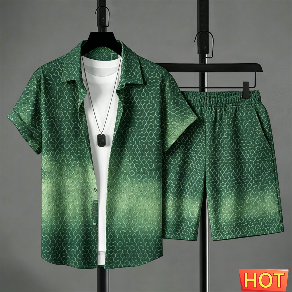 Summer Outfits Man Shirt Set G - đánh giá và giá Men Fashion Upper
