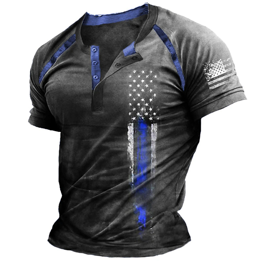 Funny 3D American Flag Print M - đánh giá và giá Men Fashion Upper