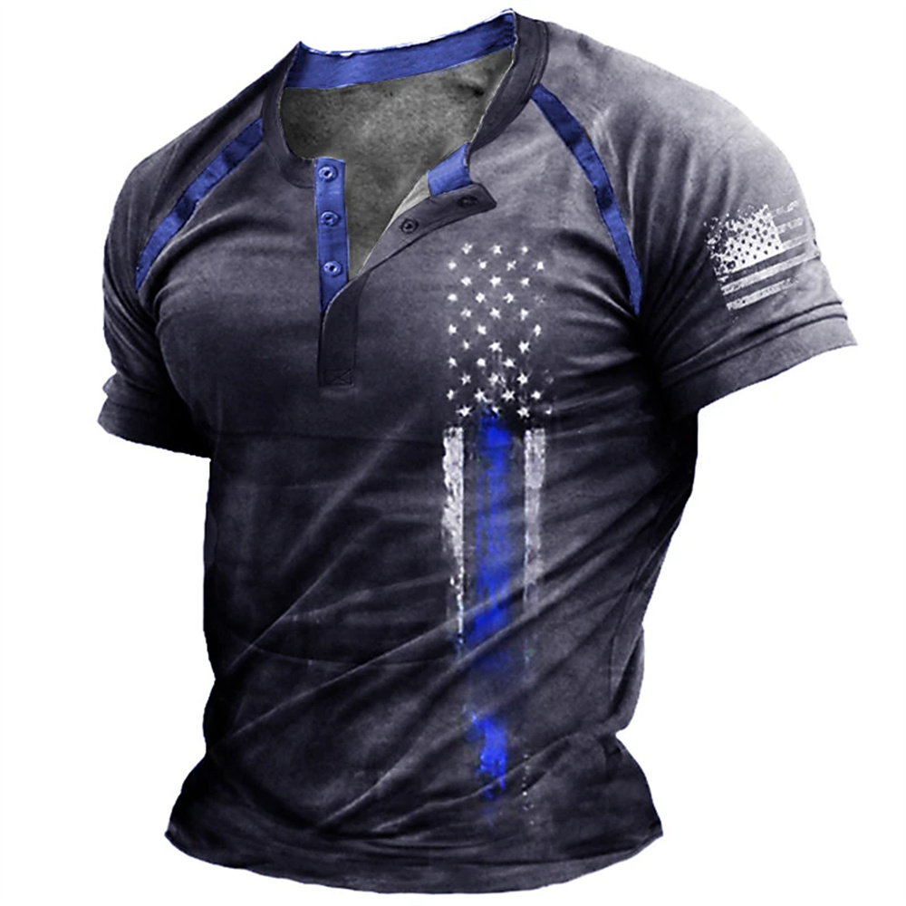 Funny 3D American Flag Print M - đánh giá và giá Men Fashion Upper