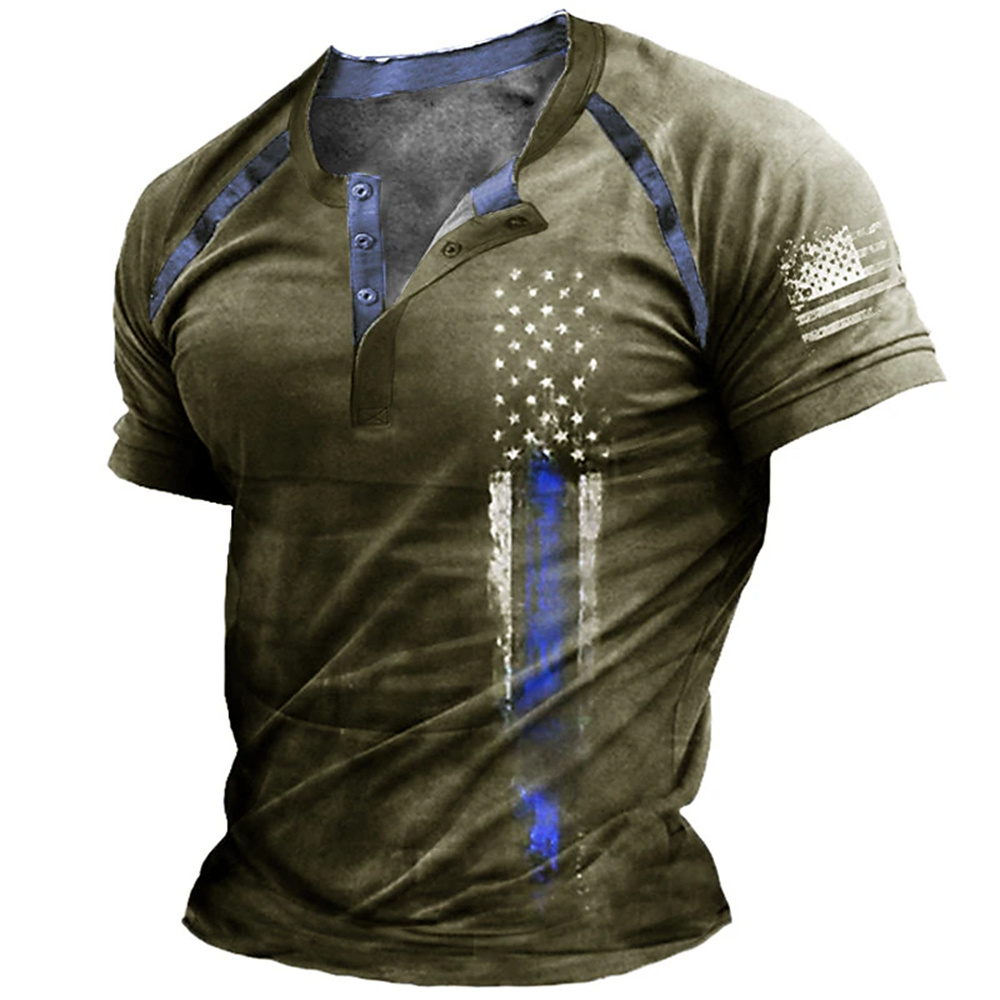 Funny 3D American Flag Print M - đánh giá và giá Men Fashion Upper