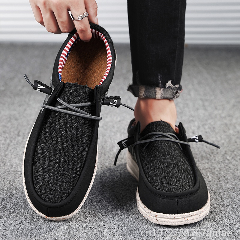 Hot Sale Blue/Black Men Loafer - đánh giá và giá Men'S Fashion Loafers Shoes
