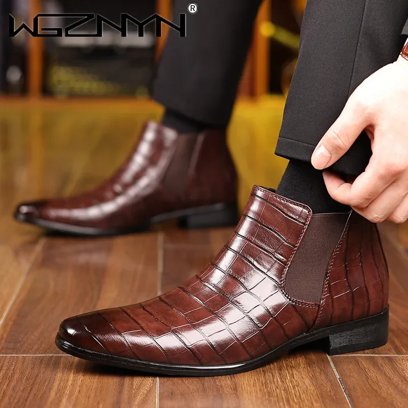 Luxury SIZE 39~48 Men Chelsea  - đánh giá và giá Men'S Fashion Formal