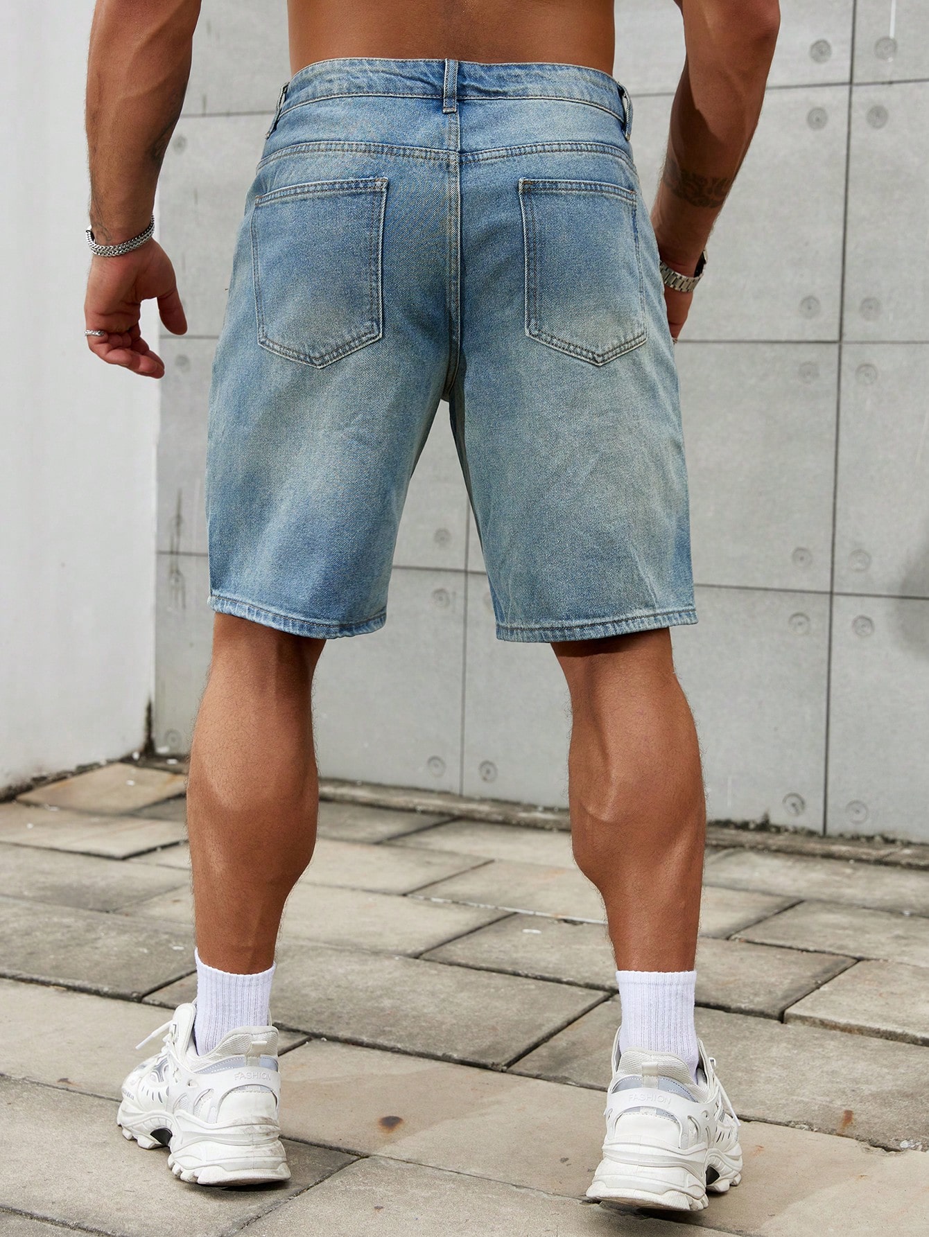 New Fashion Mens Ripped Short  - đánh giá và giá Mens Fashion Denim