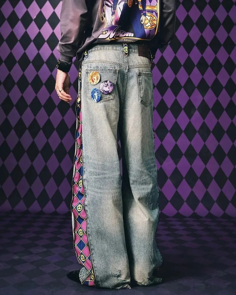 Y2K Streetwear Men Hip Hop Har - đánh giá và giá Mens Fashion Denim