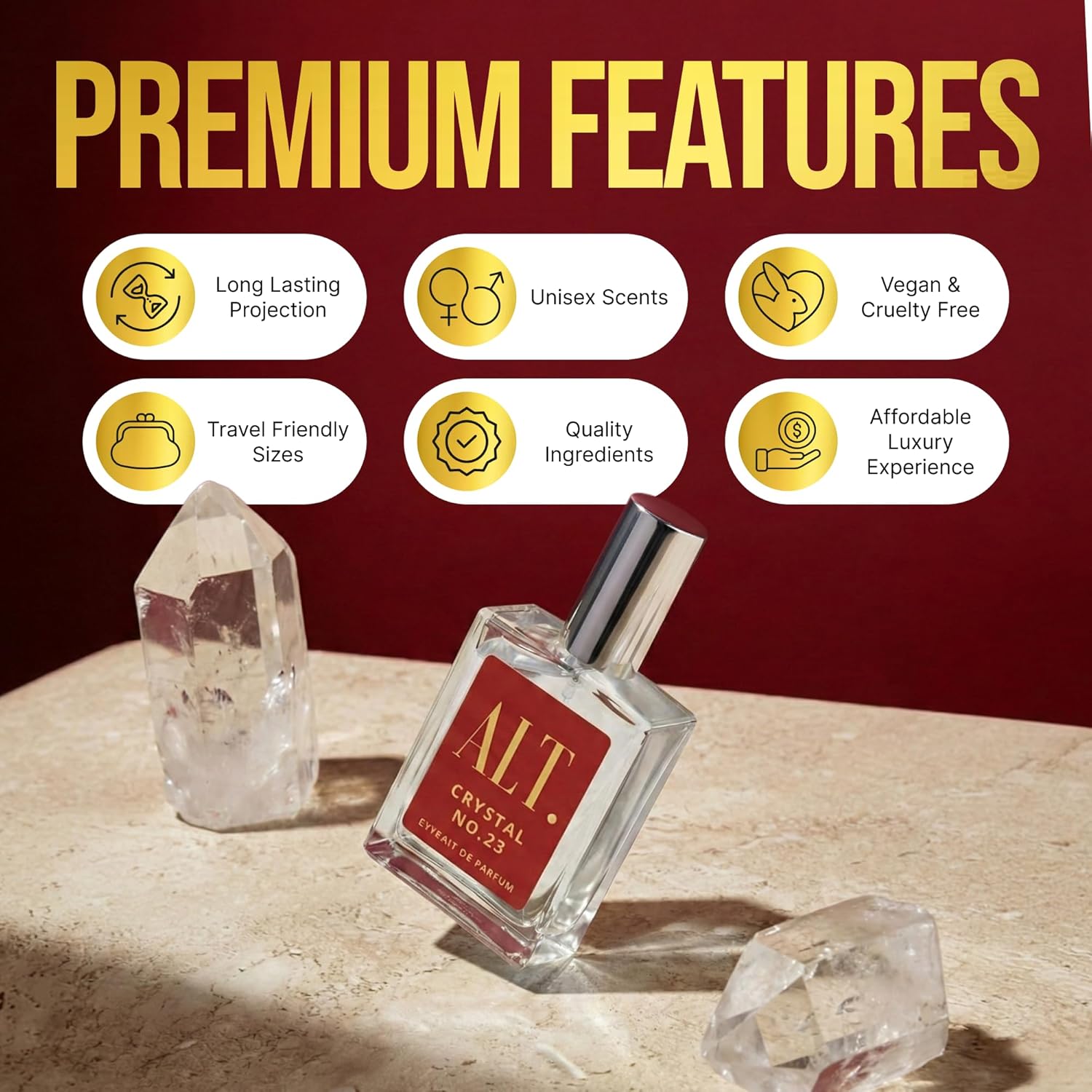 ALT. FRAGRANCES Crystal No. 23 - đánh giá và giá Men'S Fashion Perfume