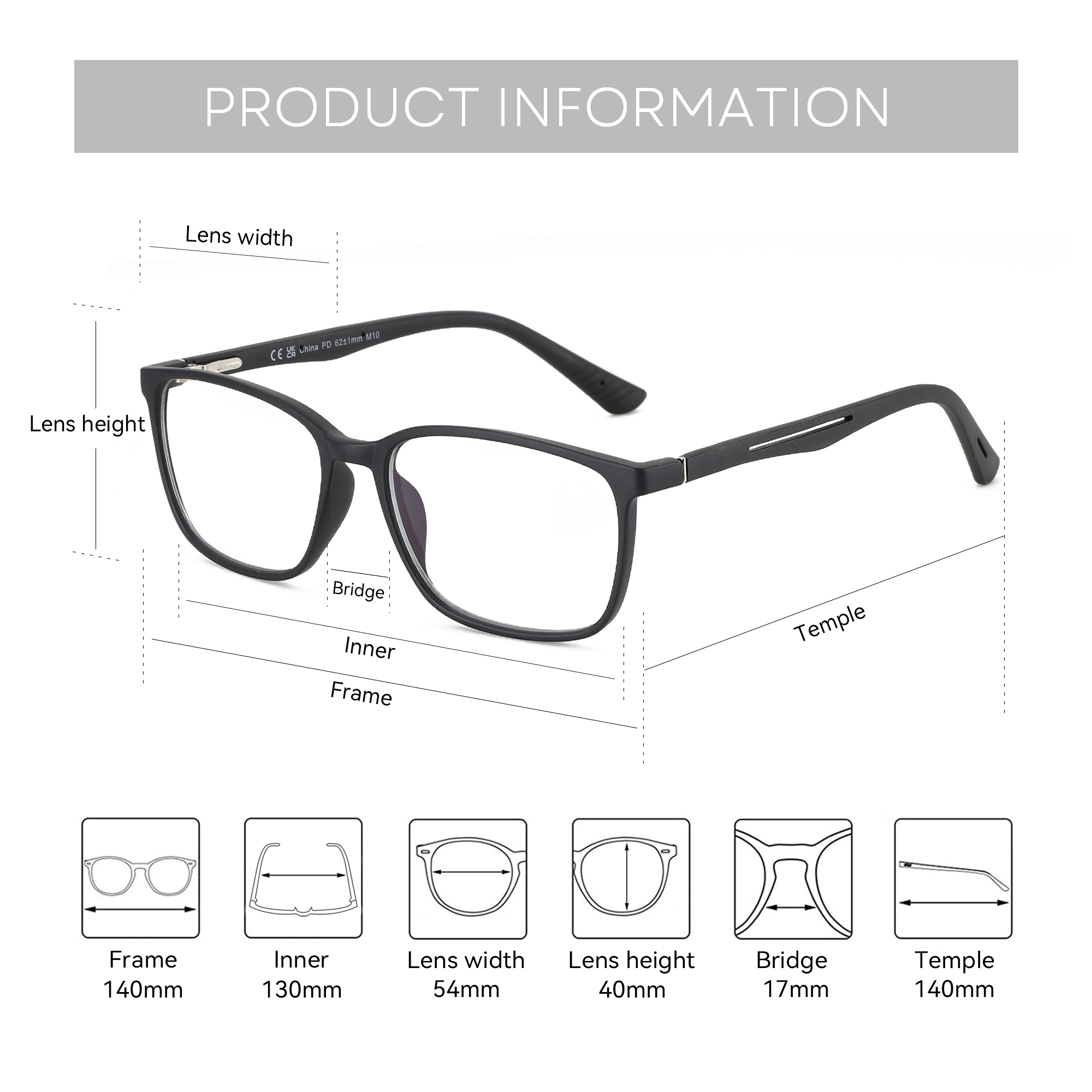 BLUEMOKY Rectangle Prescriptio - đánh giá và giá Mens Fashion Reading Glasses