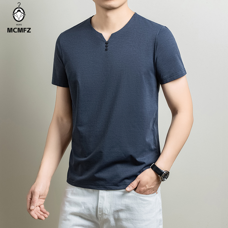 Mens Basic Henley T Shirt Comf - đánh giá và giá Men Fashion Upper