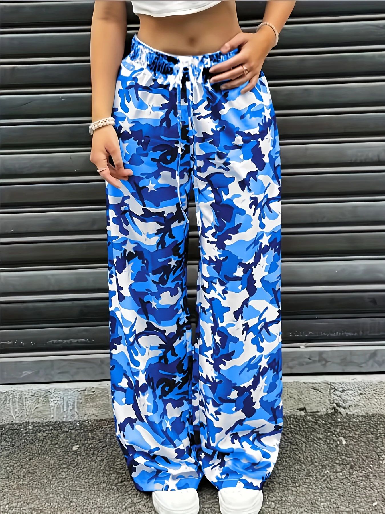 Hot Sale Summer Men Women Blue - đánh giá và giá Mens Fashion Camo Pants